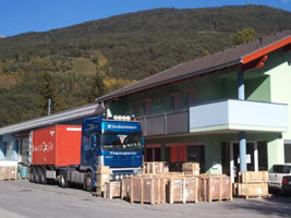 Containerlieferung